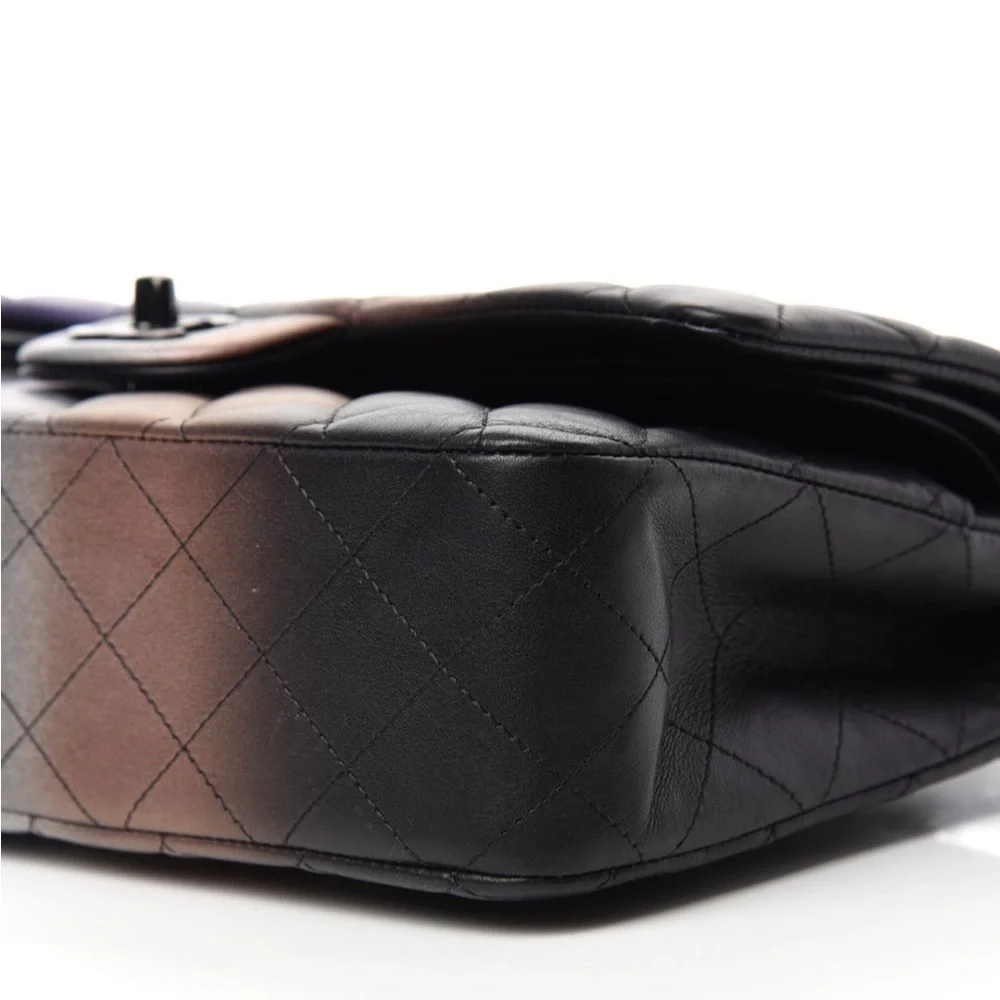 CHANEL Calfskin Quilted Ombre Medium Double Flap Bag - Picture 7 of 11